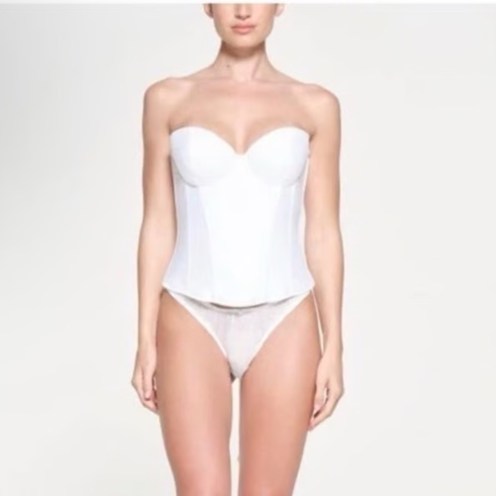 Skims Bridal Satin Corset